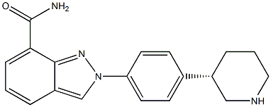 Structure of MK-4827 (HCl)