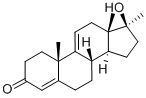 Structure of 17beta-Hydroxy-17-methylandrosta-4,9(11)-dien-3-one