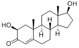 Structure of 4-ANDROSTEN-2-BETA, 17-BETA-DIOL-3-ONE