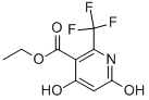 Structure of ETHYL 4,6-DIHYDROXY-2-(TRIFLUOROMETHYL)NICOTINATE