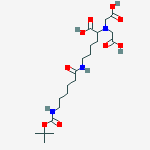 Structure of T-BOC-AC-NTA