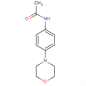 Structure of Acetamide, N-[4-(4-morpholinyl)phenyl]-