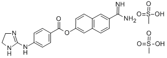 Structure of sepimostate mesilate