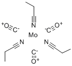 Structure of TRICARBONYLTRIS(PROPIONITRILE)MOLYBDENUM (0)