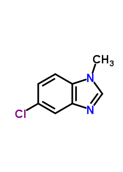 Structure of 5-chloro-1-methyl-benzoimidazole