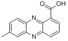 Structure of 7-METHYL-PHENAZINE-1-CARBOXYLIC ACID
