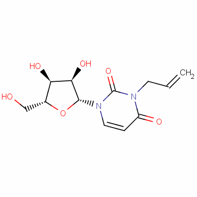 Structure of N(3)-allyluridine
