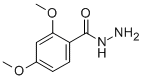 2,4-dimethoxybenzohydrazide结构式
