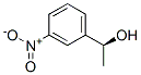 Structure of Benzenemethanol, a-methyl-3-nitro-, (aS)-
