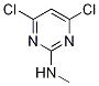 Structure of 2,6-dichloro-N-Methyl pyriMidin-4-aMine