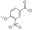 Structure of 4-METHOXY-3-NITROBENZOYL CHLORIDE