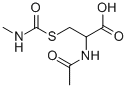 Structure of N-ACETYL-S-(N-METHYLCARBAMOYL)-L-CYSTEINE