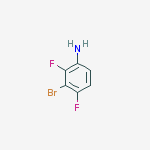 Structure of 3-Bromo-2,4-difluoroaniline