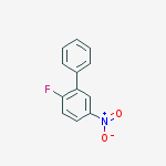 Structure of 2-Fluoro-5-nitro-biphenyl