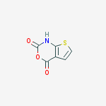 1H-thie[2,3-d][1,3]oxazine-2,4-dione结构式