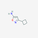 Structure of 3-cyclobutylisoxazol-5-ylamine