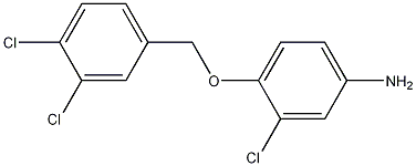 Structure of 3-Chloro-4-[(3,4-dichlorophenyl)methoxy]benzenamine