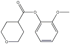 Structure of (2-Methoxyphenyl) tetrahydropyran-4-carboxylate