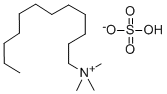 Structure of Dodecyltrimethylammonium hydrogen sulfate