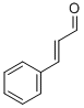 Chemical structure of Cinnamaldehyde
