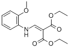 Structure of 2-ANISIDONEMETHYLENEMALONIC ACID DIETHYL ESTER