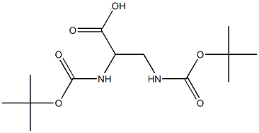 Structure of D,L-N,N'-Di-tert-butoxycarbonyl-2,3-diaminopropionic acid