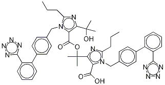 Structure of OlMesartan DiMer Ester IMpurity