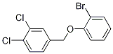 4-((2-Bromophenoxy)methyl)-1,2-dichlorobenzene结构式