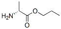 Structure of D-Alanine, propyl ester