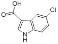 Structure of 5-Chloroindole-3-carboxylic acid