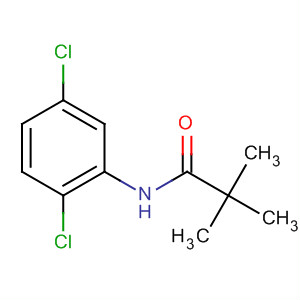 Structure of Propanamide, N-(2,5-dichlorophenyl)-2,2-dimethyl-