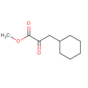 Structure of Cyclohexanepropanoic acid, 2-oxo-, methyl ester