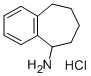 6,7,8,9-TETRAHYDRO-5H-BENZO[7]ANNULEN-5-AMINE HYDROCHLORIDE结构式