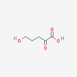 Structure of 5-hydroxy-2-oxopentanoic acid