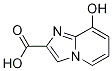 IMidazo[1,2-a]pyridine-2-carboxylic acid, 8-hydroxy-结构式
