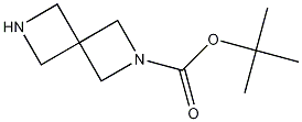 Structure of tert-Butyl 2,6-diazaspiro[3.3]heptane-2-carboxylate