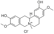 Structure of PHELLODENDRINE CHLORIDE