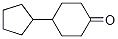 Chemical structure of 4-cyclopentyl cyclohexanone