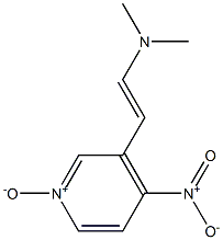 3-[2-(二甲氨基)乙烯基]-4-硝基吡啶-1-氧化物结构式