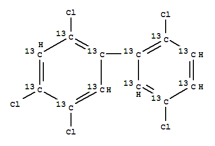 13C12H5Cl5结构式