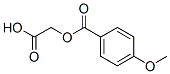 Structure of ((4-methoxybenzoyl)oxy)acetic acid