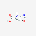 4H-Pyrrolo[2,3-d]oxazole-5-carboxylic acid结构式