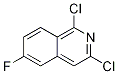 Structure of 1,3-Dichloro-6-fluoroisoquinoline