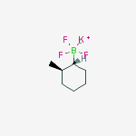 Structure of Potassium trans-2-methylcyclohexyltrifluoroborate