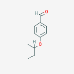 4-(BUTAN-2-YLOXY)BENZALDEHYDE结构式