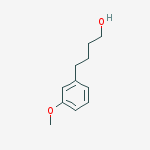 4-(3'-甲氧基苯基)-1-丁醇结构式