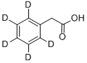 Structure of PHENYL-D5-ACETIC ACID