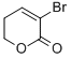 3-Bromo-5,6-dihydro-2H-pyran-2-one结构式