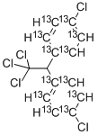 Structure of 4,4-DDT (13C12)