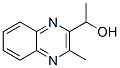 Structure of 2-Quinoxalinemethanol, a,3-dimethyl-